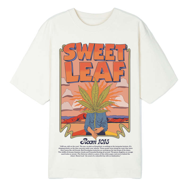 T-shirt Sweet Leaf - ROOM1015